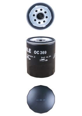 Mahle OC369 Oil Filter - 1