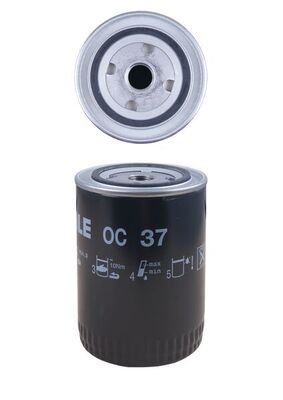 Mahle OC37 Oil Filter - 2