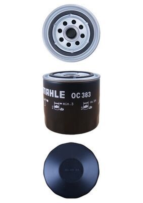 Mahle OC383 Oil Filter - 2