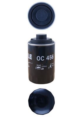 Mahle OC456 Oil Filter - 2