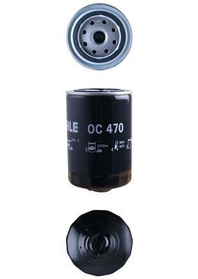 Mahle OC470 Oil Filter - 2