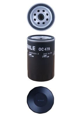 Mahle OC479 Oil Filter - 2