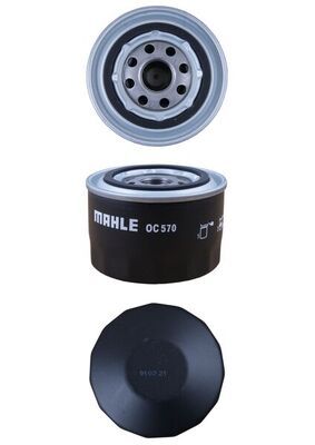 Mahle OC570 Oil Filter - 2