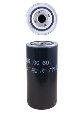 Mahle OC60 Oil Filter - 2