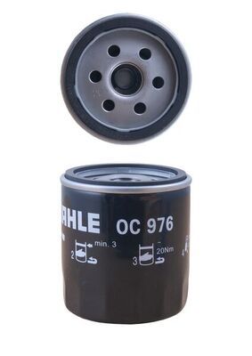 Mahle OC976 Oil Filter - 2
