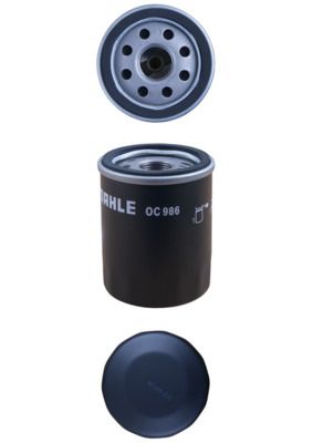 Mahle OC986 Oil Filter - 2