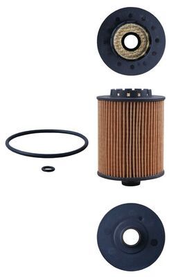 Mahle OX1075D Oil Filter - 1