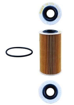 Mahle OX1076D Oil Filter - 2