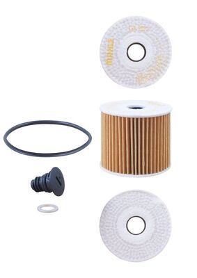 Mahle OX1077D Oil Filter - 1