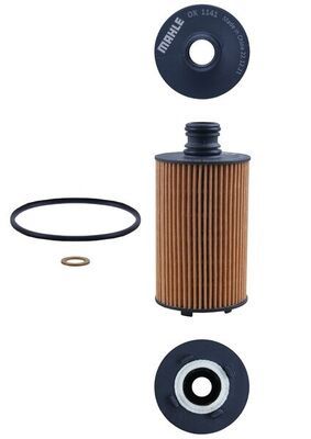 Mahle OX1141D Oil Filter - 2