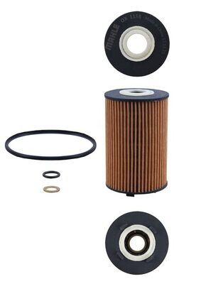 Mahle OX1158D Oil Filter - 2