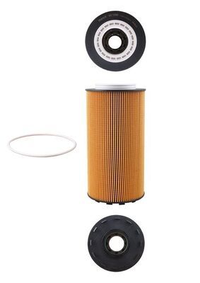 Mahle OX1293D Oil Filter - 2