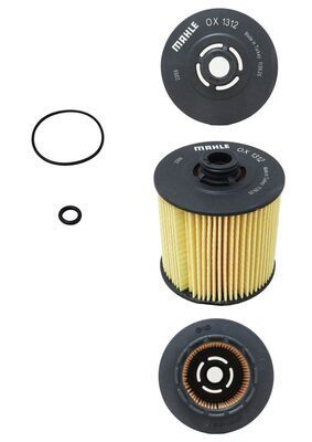 Mahle OX1312D Oil Filter - 2