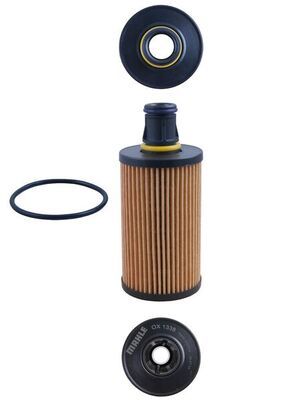 Mahle OX1338D Oil Filter - 2