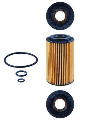 Mahle OX153/7D1 Oil Filter - 1