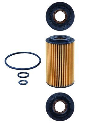 Mahle OX153/7D2 Oil Filter - 1