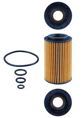 Mahle OX153/7D Oil Filter - 2