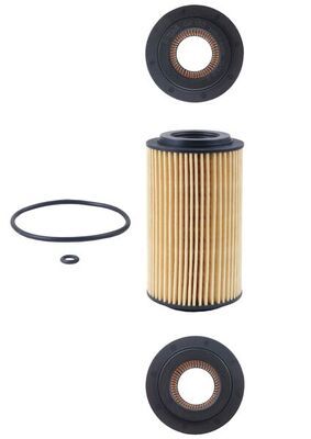 Mahle OX153D1 Oil Filter - 2