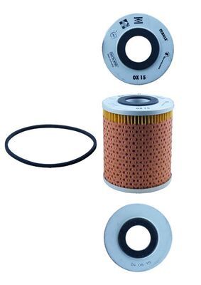 Mahle OX15D Oil Filter - 2