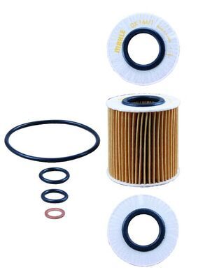 Mahle OX166/1D Oil Filter - 2