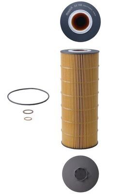 Mahle OX168D Oil Filter - 2