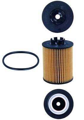 Mahle OX173/2D Oil Filter - 2
