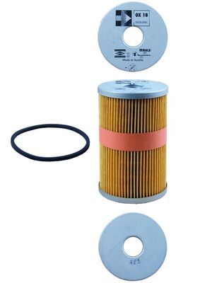 Mahle OX18D Oil Filter - 2