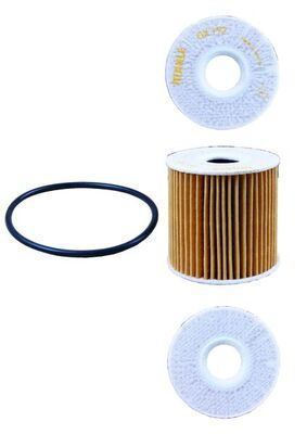 Mahle OX192D Oil Filter - 2