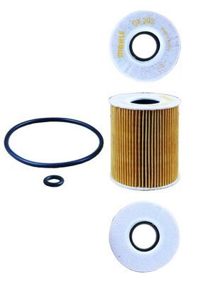 Mahle OX203D Oil Filter - 2