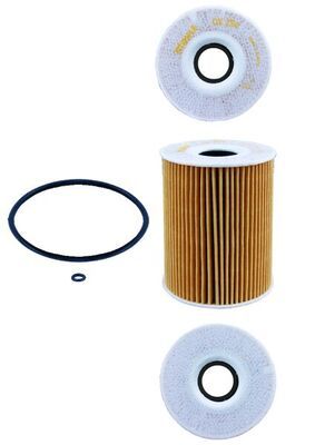 Mahle OX254D1 Oil Filter - 2