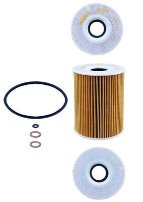 Mahle OX254D3 Oil Filter - 2