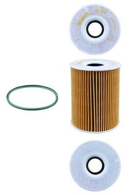 Mahle OX254D4 Oil Filter - 2