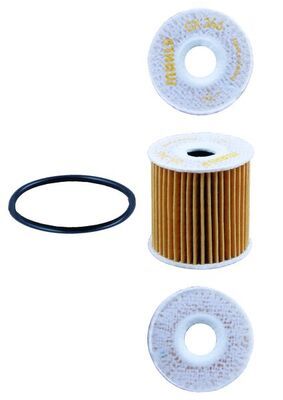 Mahle OX346D Oil Filter - 2