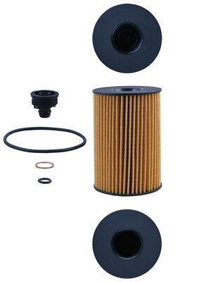 Mahle OX353/7D Oil Filter - 2