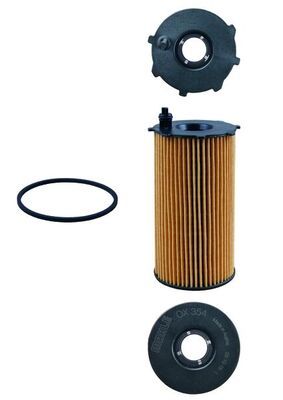 Mahle OX354D Oil Filter - 2