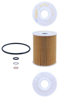 Mahle OX355/3D Oil Filter - 2