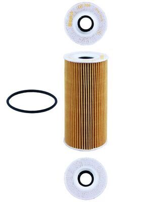 Mahle OX366D Oil Filter - 2