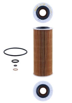 Mahle OX368D1 Oil Filter - 2