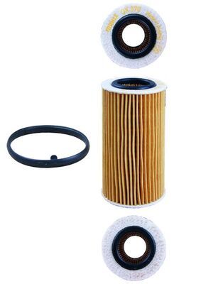 Mahle OX370D1 Oil Filter - 2