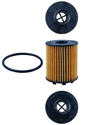 Mahle OX371D Oil Filter - 2