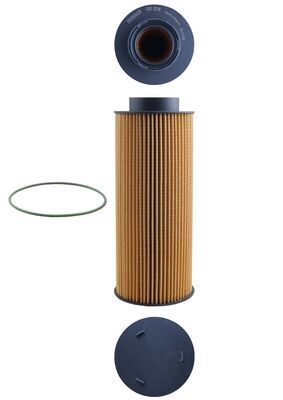 Mahle OX376D Oil Filter - 2