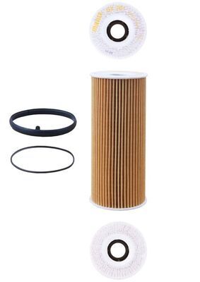 Mahle OX381D Oil Filter - 2