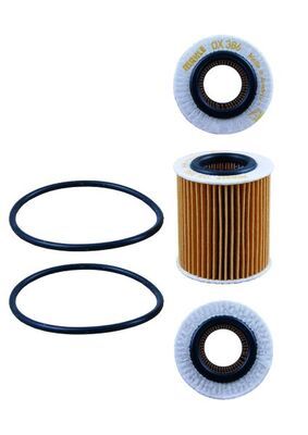 Mahle OX386D Oil Filter - 2