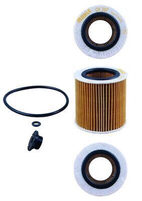 Mahle OX387D1 Oil Filter - 2