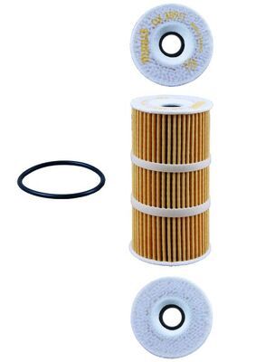 Mahle OX389/1D Oil Filter - 2