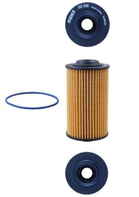 Mahle OX399D Oil Filter - 2