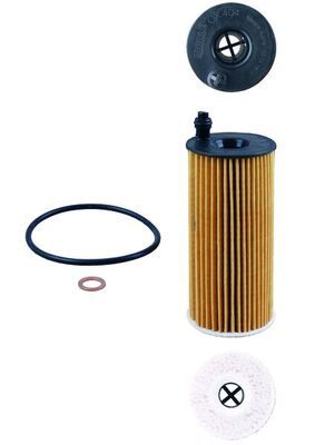 Mahle OX404D Oil Filter - 2