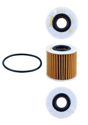 Mahle OX414D2 Oil Filter - 1