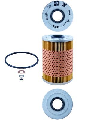 Mahle OX41D Oil Filter - 3