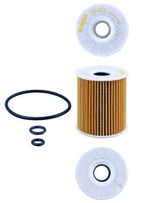 Mahle OX422D Oil Filter - 2